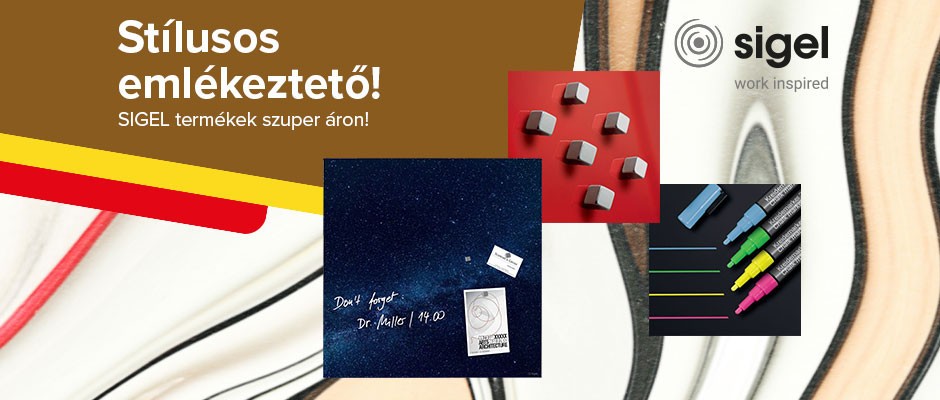 Vásároljon SIGEL termékeket 15% kedvezménnyel!