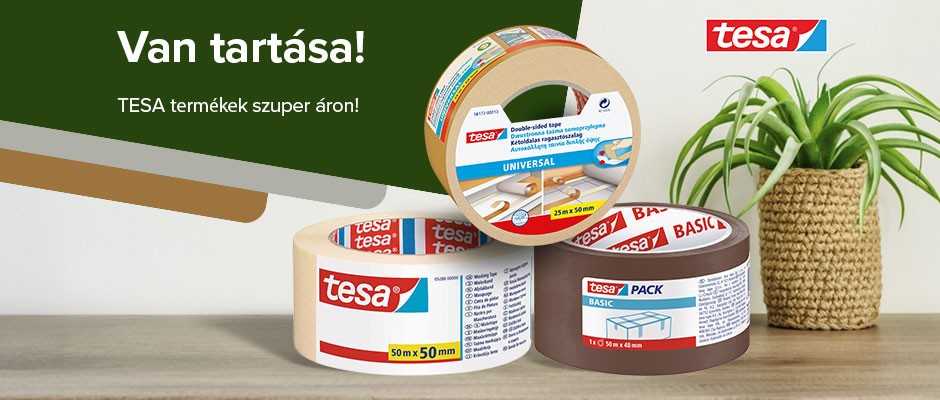 Vásároljon TESA termékeket akár 44% kedvezménnyel!