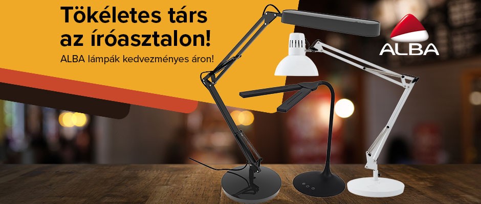 Vásároljon ALBA lámpákat akár 25% kedvezménnyel!